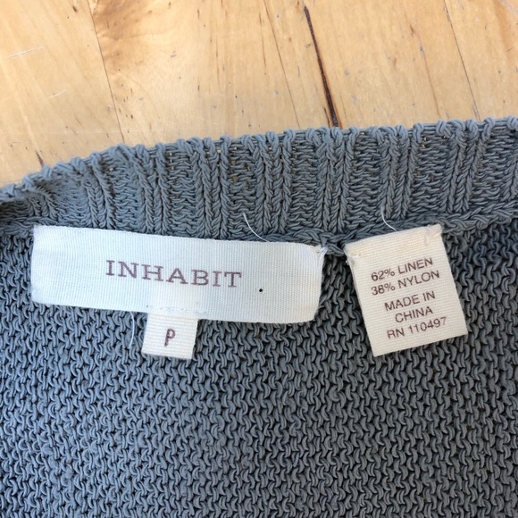 Unique Inhabit gray sweater - Picture 6 of 6
